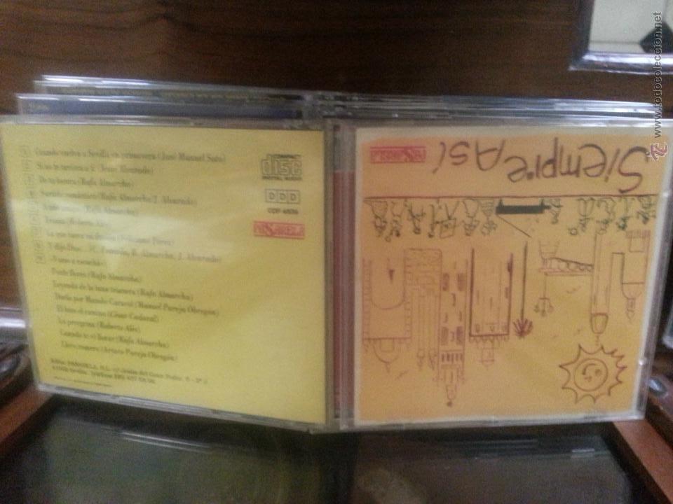 CDs de m&uacute;sica: CD SIEMPRE ASI PASARELA - Foto 1