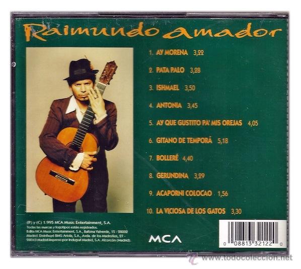 CDs de m&uacute;sica: Raimundo Amador - Gerundina (CD) - Foto 2