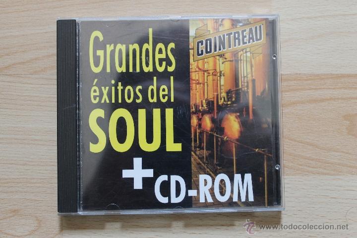 CDs de m&uacute;sica: GRANDES &Eacute;XITOS DEL SOUL + CD-ROM COINTREAU CD - Foto 2