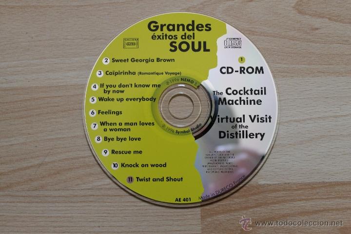CDs de m&uacute;sica: GRANDES &Eacute;XITOS DEL SOUL + CD-ROM COINTREAU CD - Foto 5