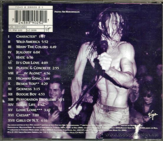 CDs de m&uacute;sica: Iggy Pop - American Caesar (CD) - Foto 2