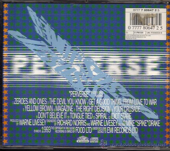 CDs de m&uacute;sica: Jesus Jones - Perverse (CD) - Foto 2