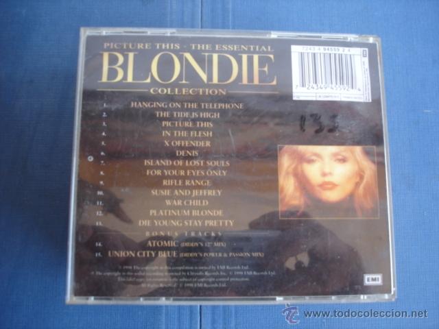 CDs de m&uacute;sica: BLONDIE PICTURE DISC THE ESSENTIAL COLLECTION - Foto 2