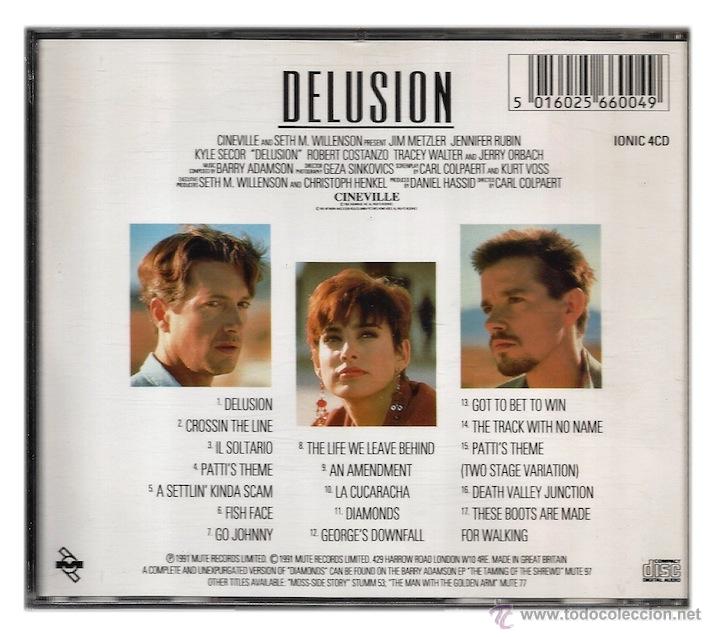 CDs de m&uacute;sica: Barry Adamson - Delusion (CD) - Foto 2