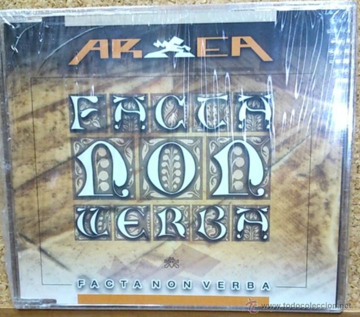 CDs de m&uacute;sica: AREA................FACTA NON VERBA - Foto 1