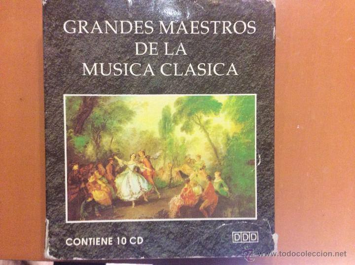 Grandes Maestros De La Musica Clasica 10 Cd Vendido En Venta