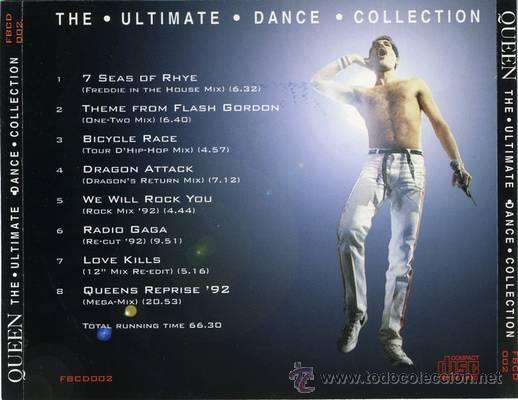 CDs de m&uacute;sica: QUEEN: THE ULTIMATE DANCE COLLECTION - Foto 2