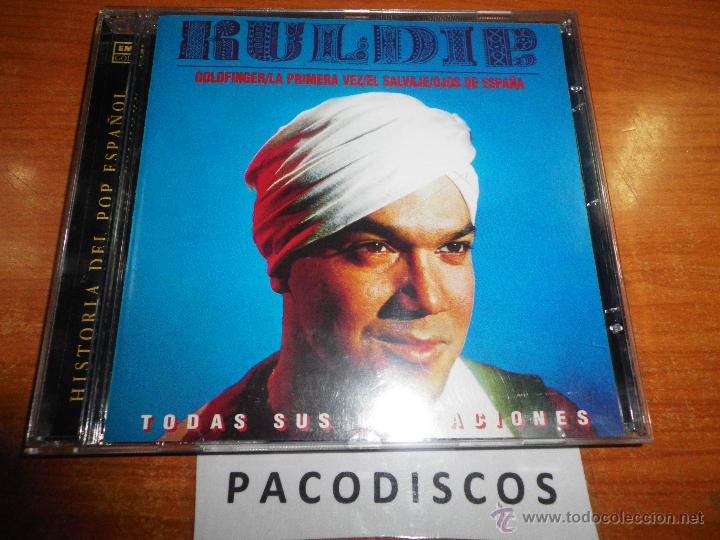Music CDs: KULDIP Todas sus grabaciones GOLFINGER / OJOS DE ESPA&Ntilde;A CD ALBUM 1996 14 TEMAS EDICION LIMITADA RARO