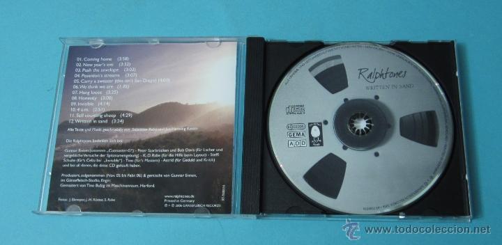 CDs de m&uacute;sica: RALPHTONES. WRITTEN IN SAND - Foto 2