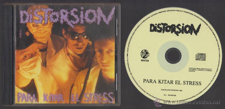 CDs de m&uacute;sica: Distorsi&oacute;n cd Para Kitar el Stress1995 Discos Suicidas