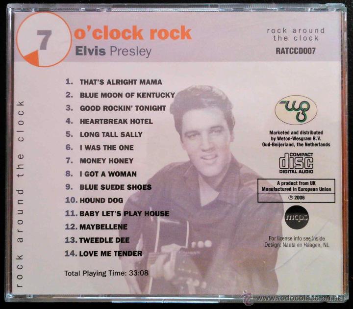 CDs de m&uacute;sica: ELVIS PRESLEY - OCLOCK ROCK - CD - Foto 2