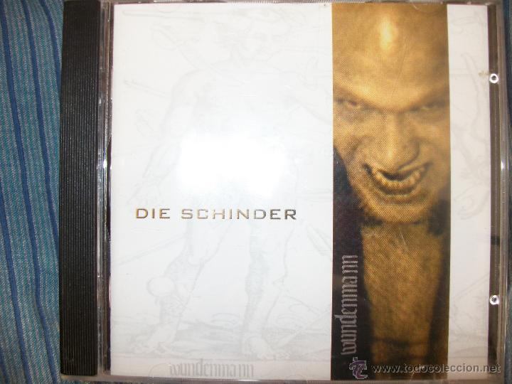 CDs de m&uacute;sica: CD DIE SCHINDER &ndash; WUNDENMANN &ndash; ELECTRONIC ROCK - Foto 1