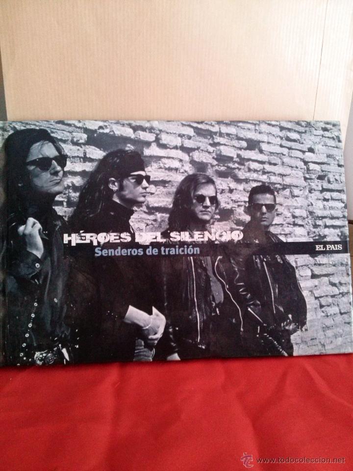 CDs de m&uacute;sica: CD HEROES DEL SILENCIO SENDEROS DE TRAICION - Foto 1