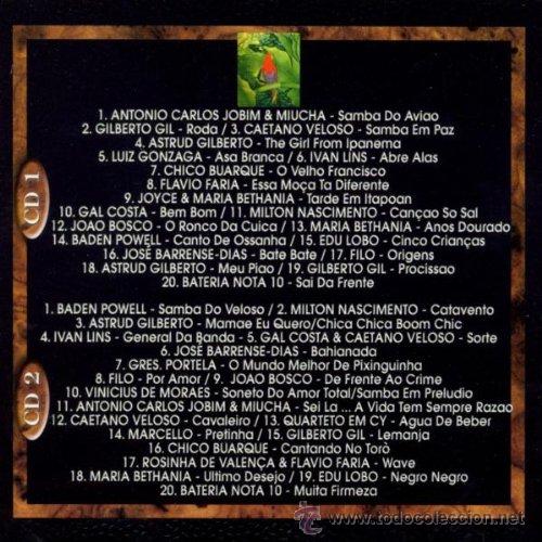 CDs de m&uacute;sica: BOSSA NOVA E SAMBA - THE GOLD COLLECTION 40 CLASSIC PERFORMANCES - 2 CDS - Foto 2