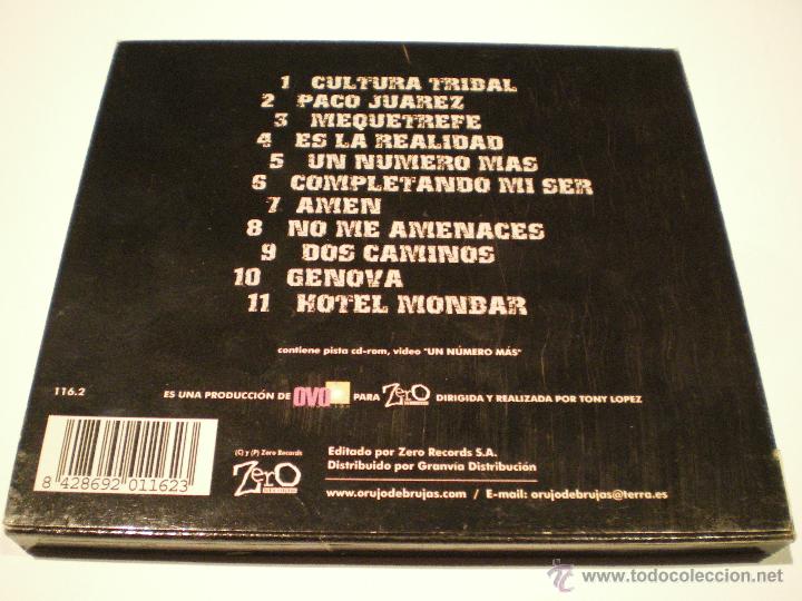 CDs de m&uacute;sica: ORUJO DE BRUJAS - CD - Isla de mu&ntilde;ecas. 2002. Zero Records. - Foto 2