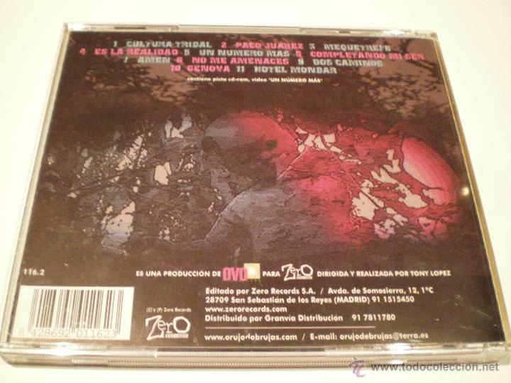 CDs de m&uacute;sica: ORUJO DE BRUJAS - CD - Isla de mu&ntilde;ecas. 2002. Zero Records. - Foto 4