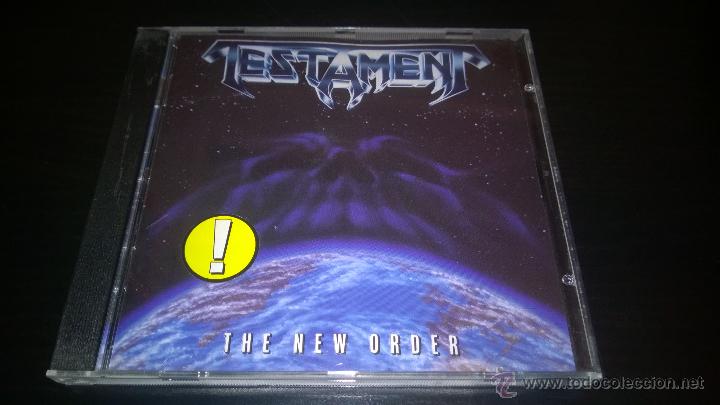 CDs de m&uacute;sica: TESTAMENT - THE NEW ORDER - Foto 1