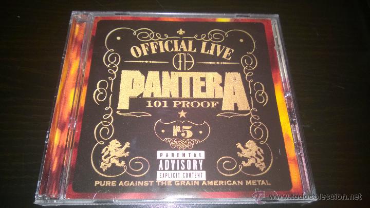 CDs de m&uacute;sica: PANTERA - OFFICIAL LIVE 101 PROOF - Foto 1