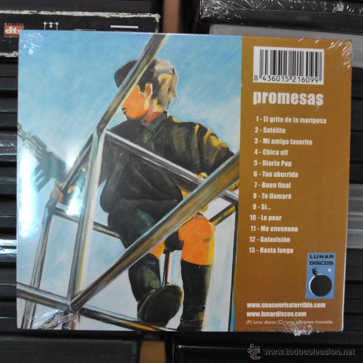 CDs de m&uacute;sica: UNA SONRISA TERRIBLE - PROMESAS - CD - Foto 2
