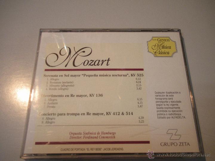 CDs de m&uacute;sica: MAGNIFICO- CD - DE MOZART - - Foto 2