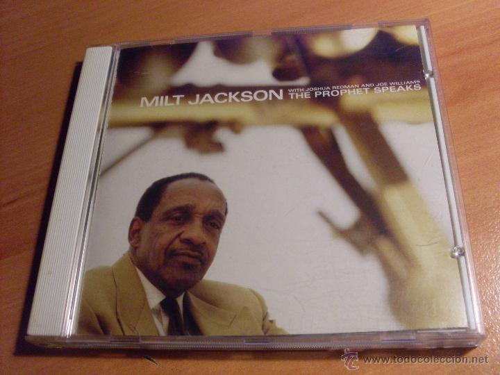 CDs de m&uacute;sica: MILT JACKSON (THE PROPHET SPEAKS) CD 12 TRACKS (CDIB10) - Foto 1