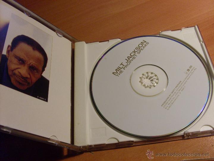 CDs de m&uacute;sica: MILT JACKSON (THE PROPHET SPEAKS) CD 12 TRACKS (CDIB10) - Foto 2
