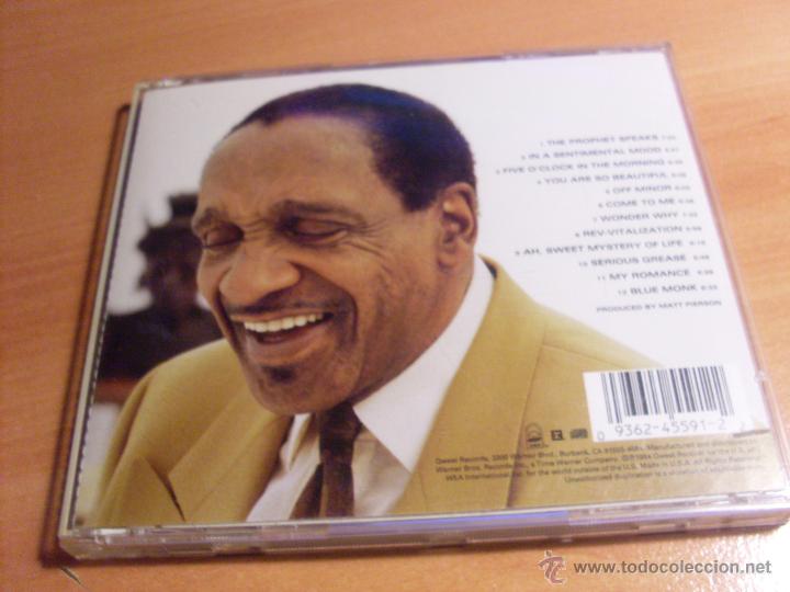 CDs de m&uacute;sica: MILT JACKSON (THE PROPHET SPEAKS) CD 12 TRACKS (CDIB10) - Foto 3