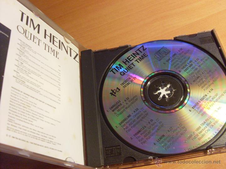 CDs de m&uacute;sica: TIM HEINTZ (QUIET TIME) CD 8 TRACKS (CDIB10) - Foto 2