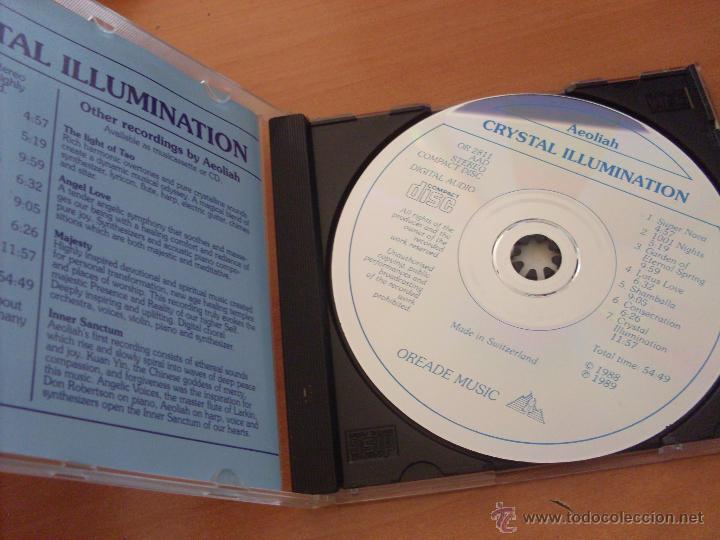 CDs de m&uacute;sica: AEOLIAH (CRYSTAL ILLUMINATION) CD 7 TRACKS (CDIB10) - Foto 2