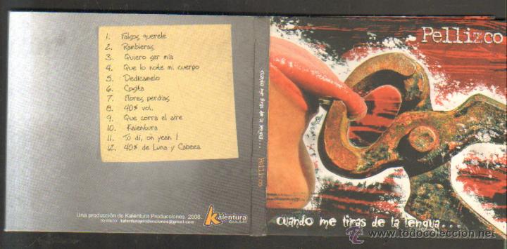 Music CDs: PELLIZCO. CUANDO ME TIRAS DE LA LENGUA. CD-FLA-496