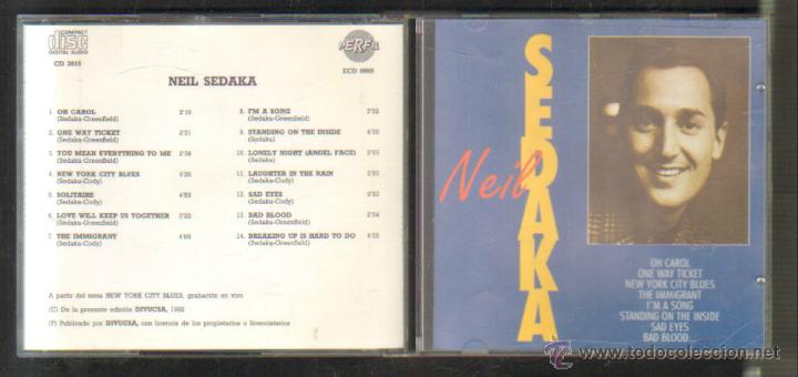 CDs de m&uacute;sica: NEIL SEDAKA.       CD-SOLEXT-437 - Foto 1