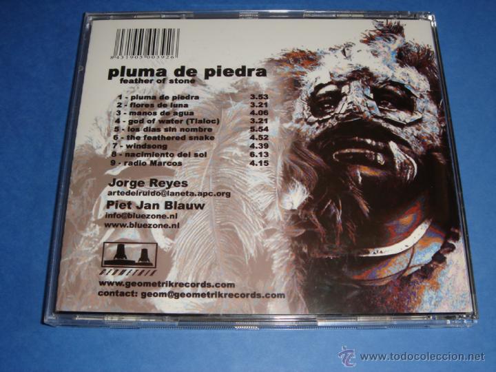 CDs de m&uacute;sica: JORGE REYES / PLUMA DE PIEDRA / CD - Foto 2