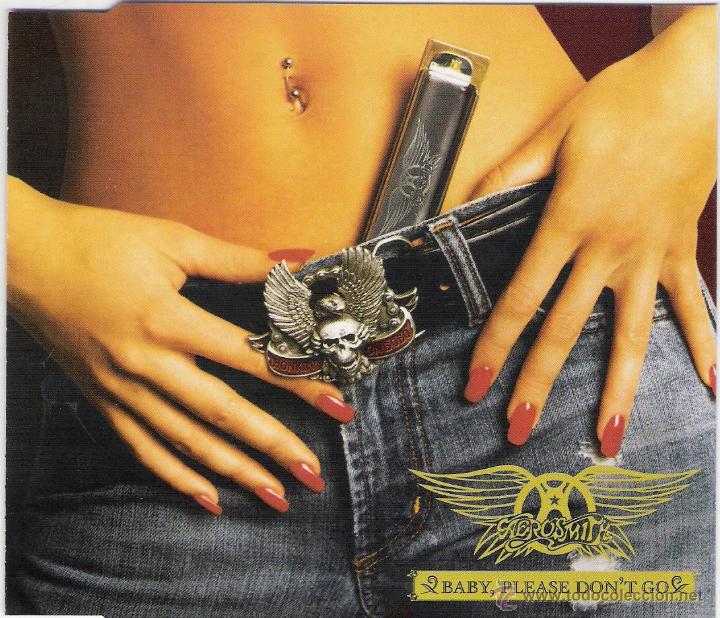 CDs de m&uacute;sica: CD SINGLE AEROSMITH / BABY, PLEASE DONT GO - Foto 1