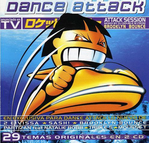 CDs de m&uacute;sica: DANCE ATTACK - 2CD - 2 EIVISSA   SALINAS  SASH  BROOKLYN BOUNCE Y OTROS - Foto 1