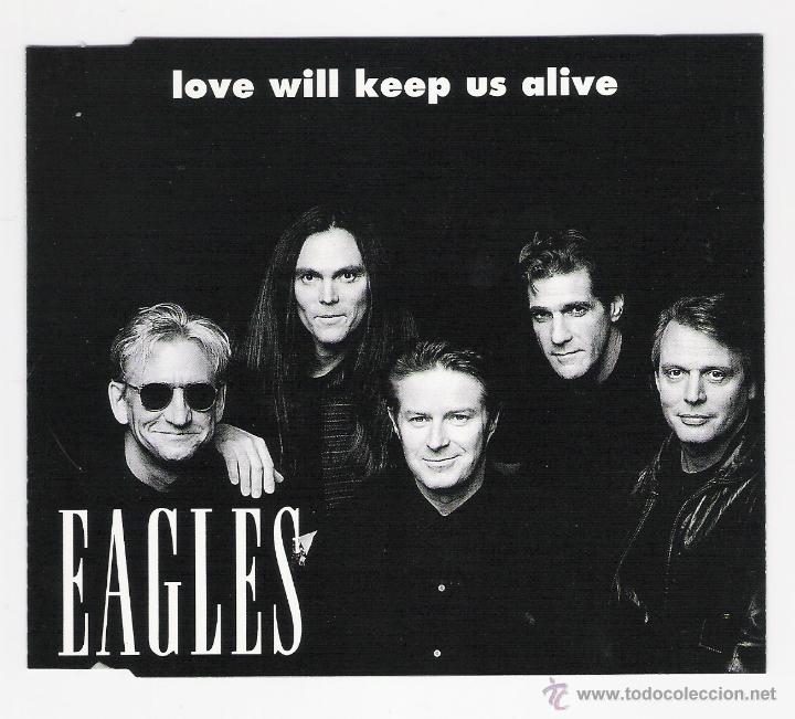 CDs de m&uacute;sica: CD SINGLE EAGLES / LOVE WILL KEEP US ALIVE 1994 - Foto 1