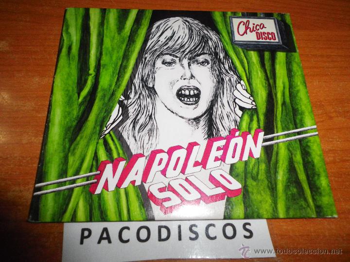 CDs de m&uacute;sica: NAPOLEON SOLO Chapa disco CD ALBUM DIGIPACK 2010 EMMANUEL REAL DE CAFE TACUBA LOS PLANETAS 12 TEMAS