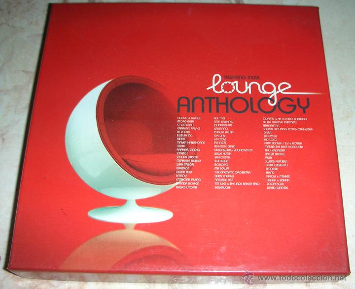 CDs de m&uacute;sica: LOUNGE ANTHOLOGY - CAJA 4 CDS - Foto 1