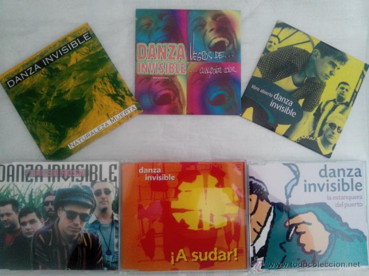 CDs de m&uacute;sica: CD SINGLE LOTE DANZA INVISIBLE - Foto 1