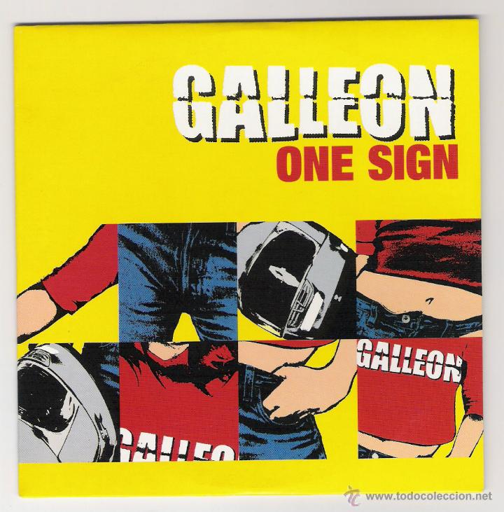 CDs de m&uacute;sica: CD SINGLE GALLEON / ONE SIGN 2002 VERSION EXT. - Foto 1