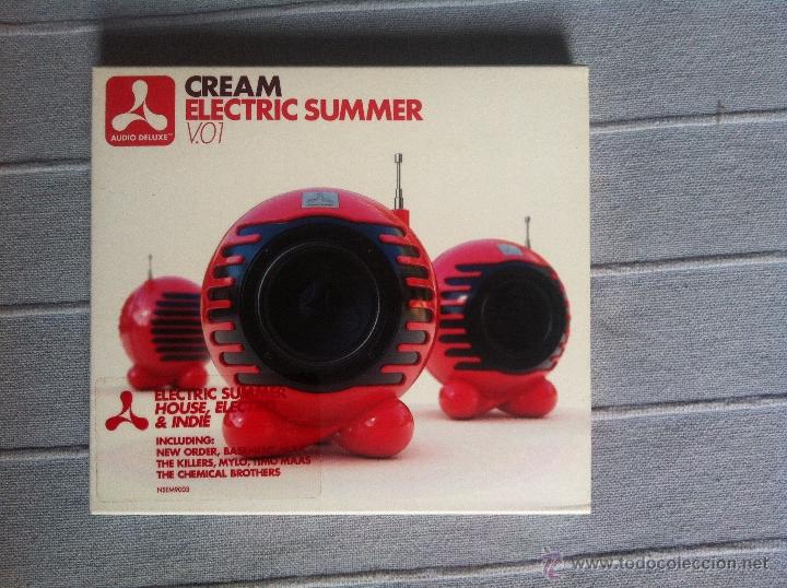 CDs de m&uacute;sica: CD CREAM-ELECTRIC SUMMER V.01 - Foto 1