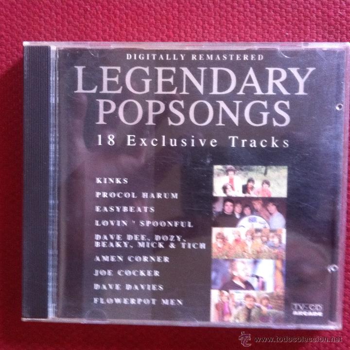 CDs de m&uacute;sica: CD LEGENDARY POPSONGS VOL1 - Foto 1