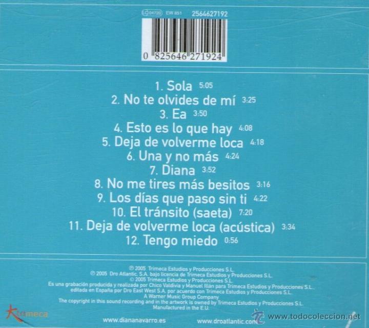 Diana Navarro No Te Olvides De Mí