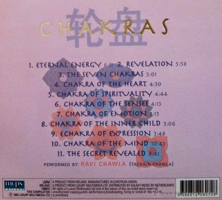 CDs de m&uacute;sica: CHAKRAS, ESSENTIAL MUSIC FOR HEALING - CD - Foto 2