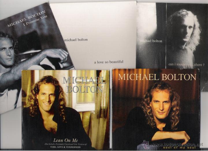 CDs de m&uacute;sica: CD SINGLE LOTE MICHAEL BOLTON (5 CD SINGLE) - Foto 1