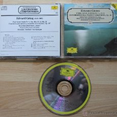 CDs de Música: EDVARD GRIEG PETER GYNT SUITES Nº 1 Y Nº 2 CONCIERTO PARA PIANO Y ORQUESTA OP. 16 CD. Lote 43055056