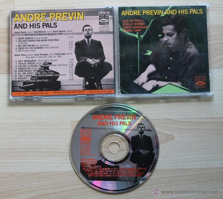 CDs de m&uacute;sica: ANDRE PREVIN AND HIS PALS CD - Foto 1