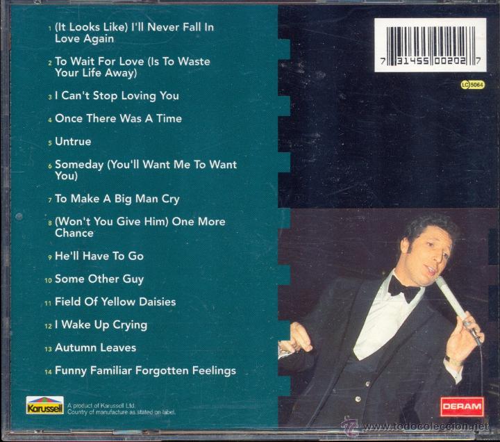 CDs de m&uacute;sica: TOM JONES IM COMING HOME (CD) - Foto 2