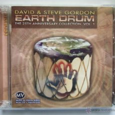 CDs de Música: EARTH DRUM. THE 25TH ANNIVERSARY COLLECTION, VOL. 1. DAVID & STEVE GORDON. Lote 43069842