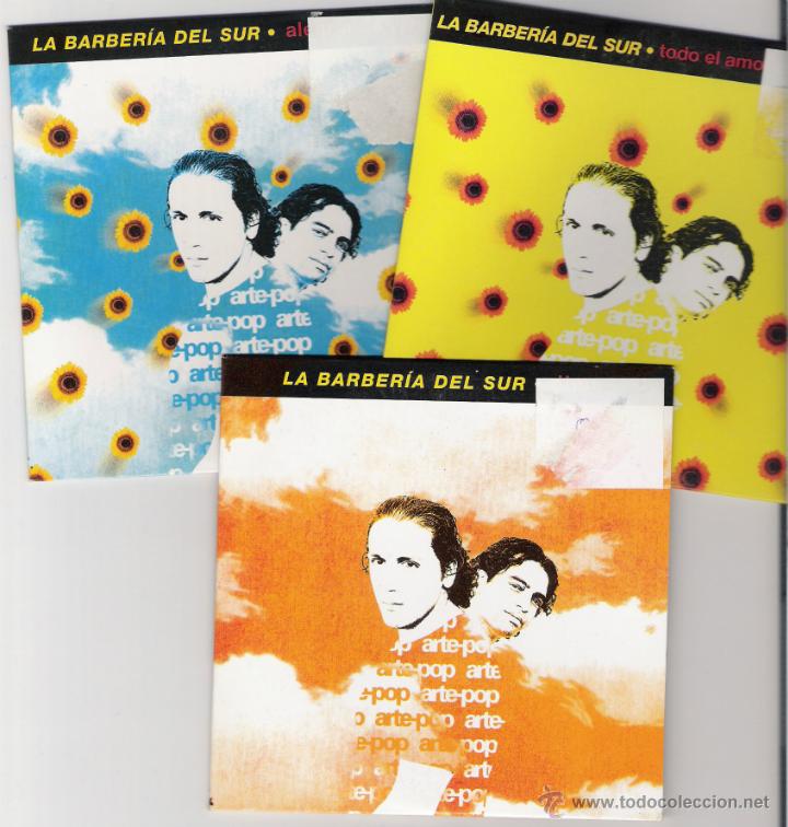 CDs de m&uacute;sica: LOTE 3 CD SINGLE LA BARBERIA DEL SUR  (1998) - Foto 1