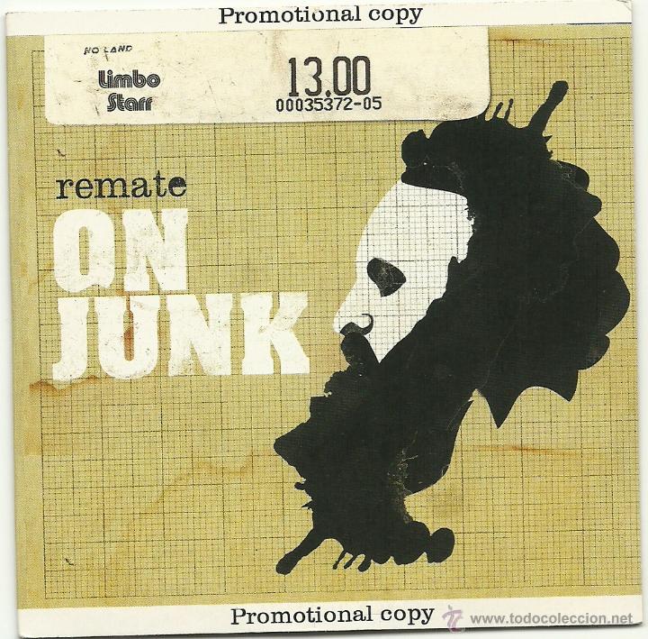 CDs de m&uacute;sica: REMATE. On junk             (cd album 2005) - Foto 1